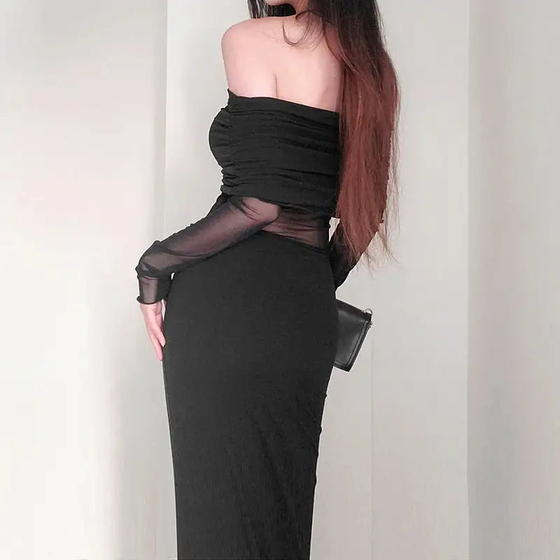 Elegant Off Shoulder Dress