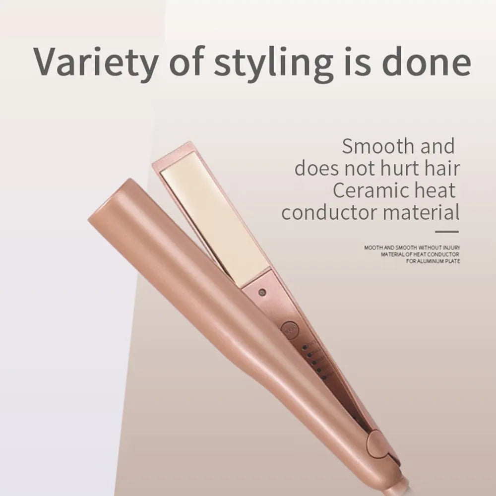 Curling and Straightening Styler Gold