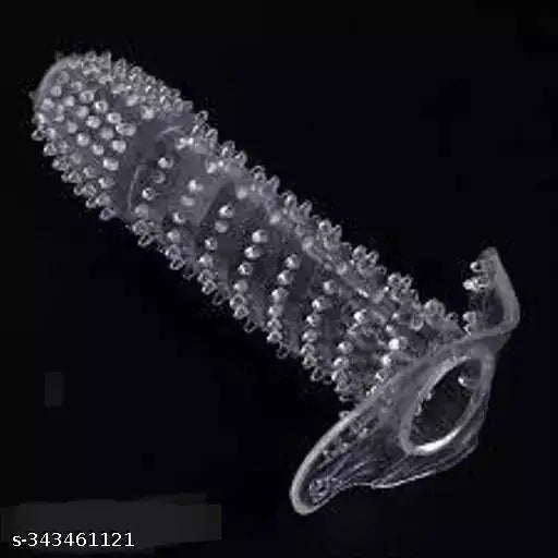 Crystal Dotted Condom For Multiple Uses Men Condom