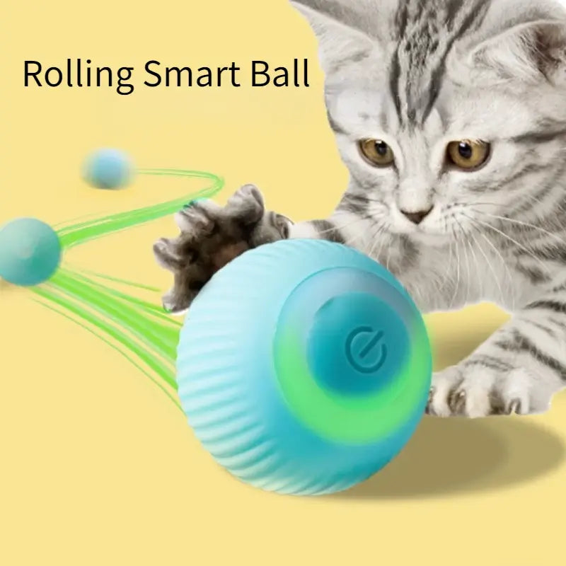 Rolling Ball Electric Cat Toys