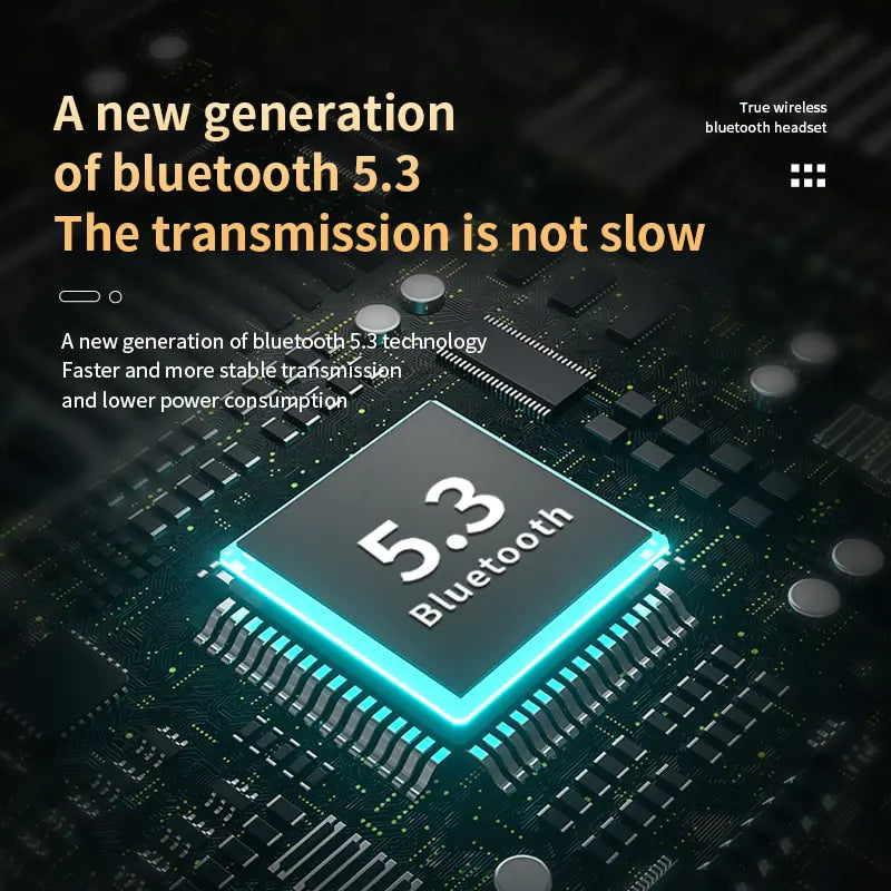 New Bluetooth 5.3 Wireless TWS Headset