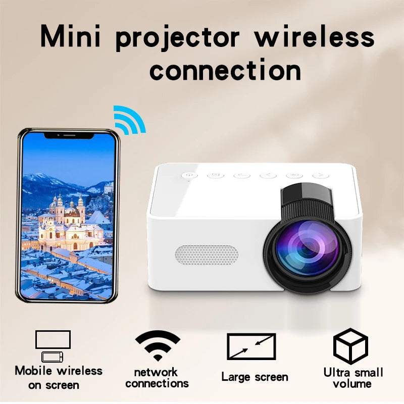 YT100 Mobile Phone Projector Home