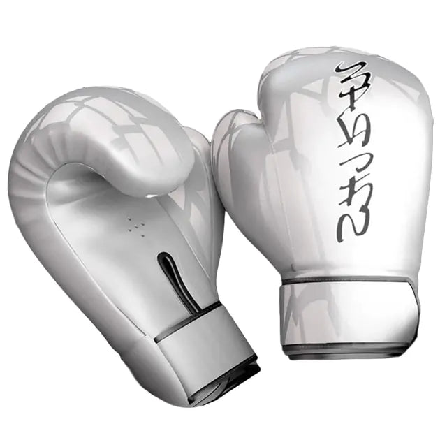 Silver Boxing Gloves Silver 1 Pair Gloves