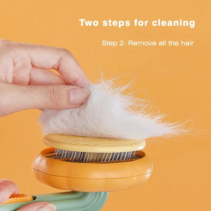 Self Cleaning Pet Grooming Tool