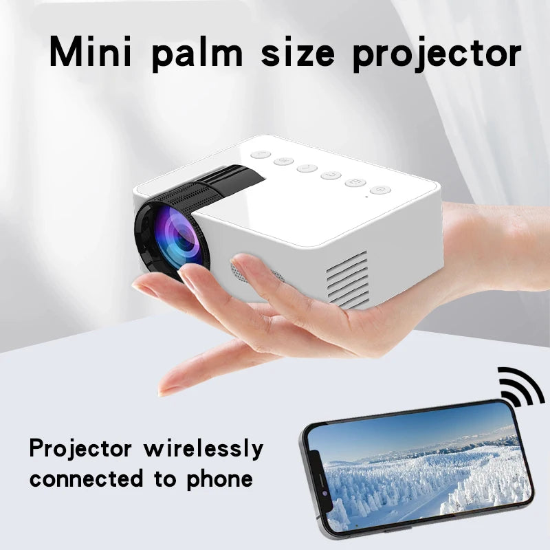 YT100 Mobile Phone Projector Home