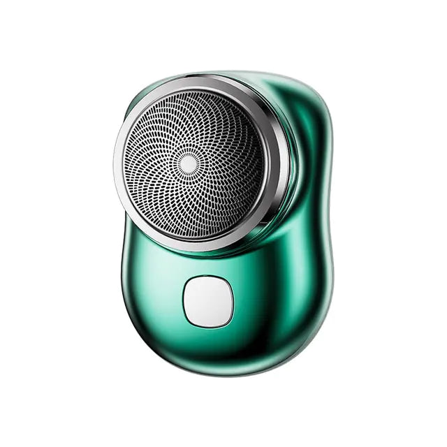 Pocket-Sized Electric Travel Shaver Green None