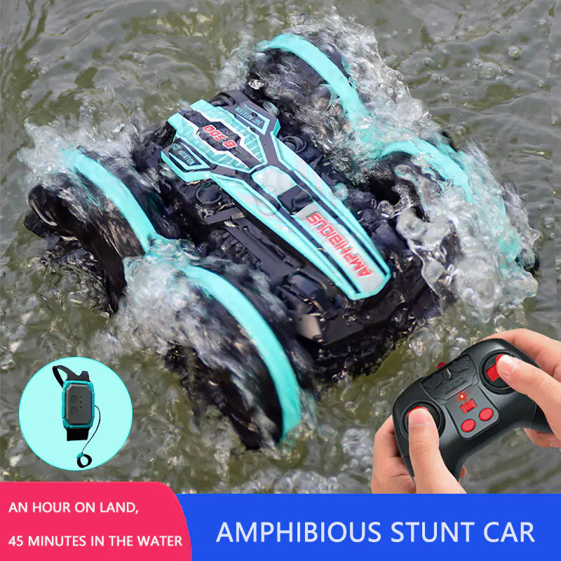 Amphibious Stunt RC Car