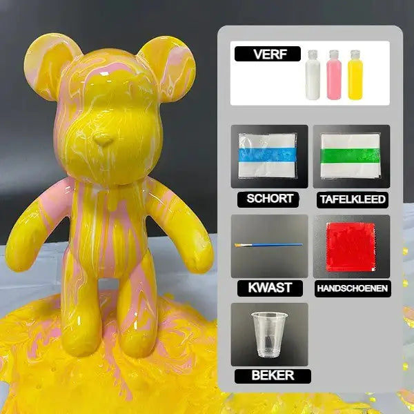 Moshi Bear™ DIY-Bundel Wit/Roze/Geel