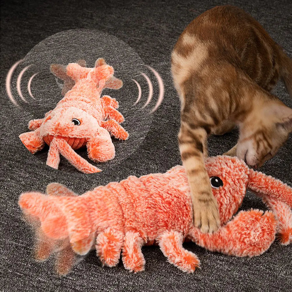 Jumping Shrimp Cat Toy