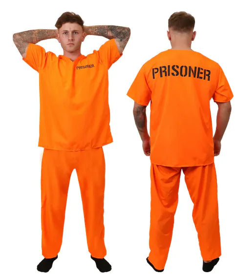 Inmate Costume Adult