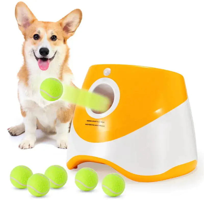Dog Toy Tennis Ball Launcher Jumping Ball
