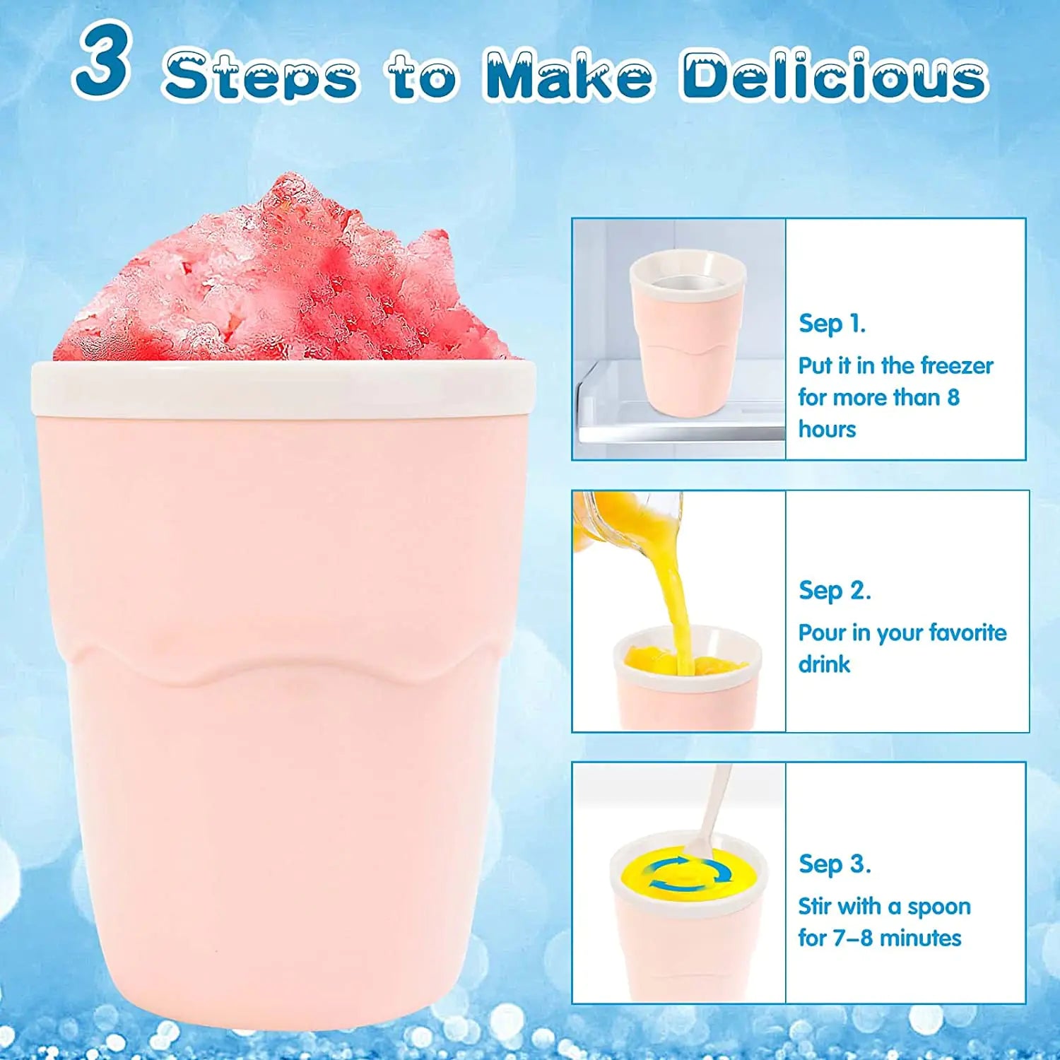 Frosty Smoothie Maker: Quick Freeze