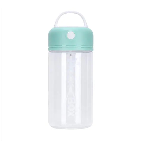 Electric Protein Shaker Bottle Light Green 301-400ml