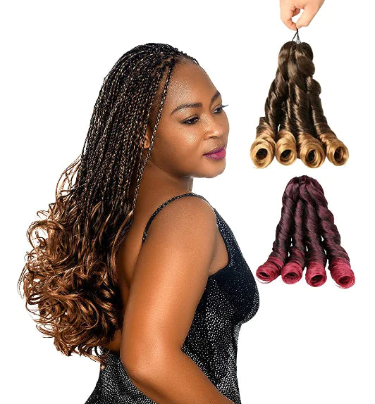 Spiral Curl Synthetic Hair