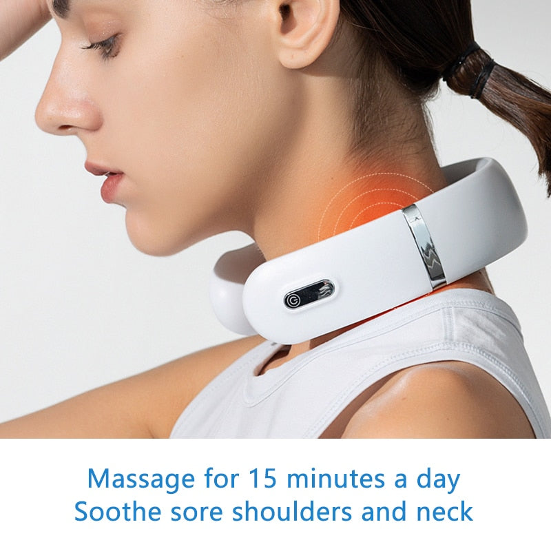 Smart neck massager