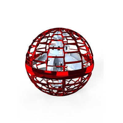 Magic Hoverball LED Flying Spinner Red